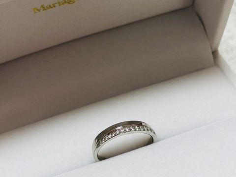 【Mariage ent(マリアージュエント)の口コミ】 結婚指輪はシンプルなものよりデザイン重視にしようと思っていました。初…