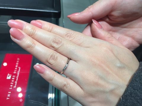 【ラザール ダイヤモンド(LAZARE DIAMOND)の口コミ】 ラザールダイヤモンドはダイヤモンドの輝きにこだわっているブランドなの…