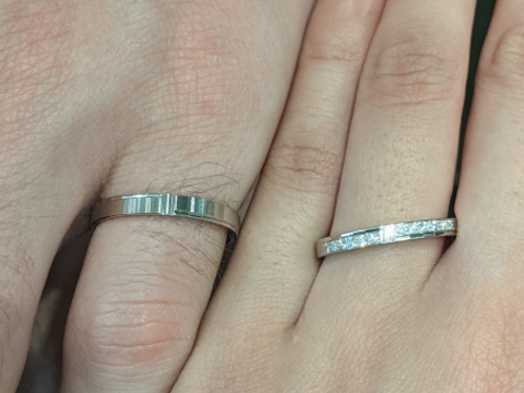 【PILOT BRIDAL(パイロットブライダル)の口コミ】 たまたまインスタグラムで見かけて出会った指輪です。スタッフのかたによ…