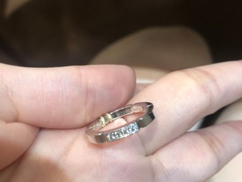 【カルティエ(Cartier)の口コミ】 つけ心地や、輝き、値段等で比較しましたが、最終的にデザインで決めまし…