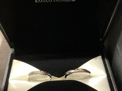 【エクセルコダイヤモンド(EXELCO DIAMOND)の口コミ】 他ブランドで気になっていたデザインと似ている指輪や、指の形に合う指輪…
