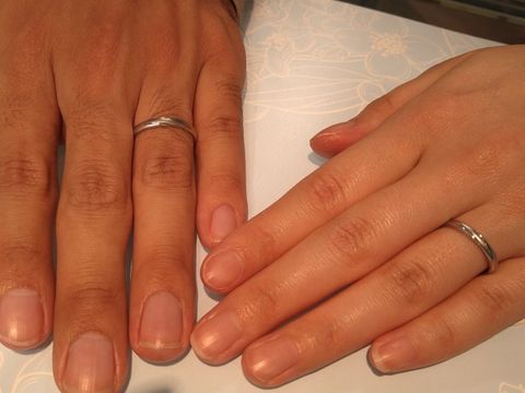 【ヴァンドーム青山(VENDOME AOYAMA)の口コミ】 コンビネーションの指輪を探していたので、いろいろなタイプの指輪を試着…