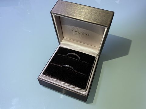 【アイプリモ(I-PRIMO)の口コミ】 職業柄あまり派手なデザインは希望していなく、ダイヤも少なめなシンプル…
