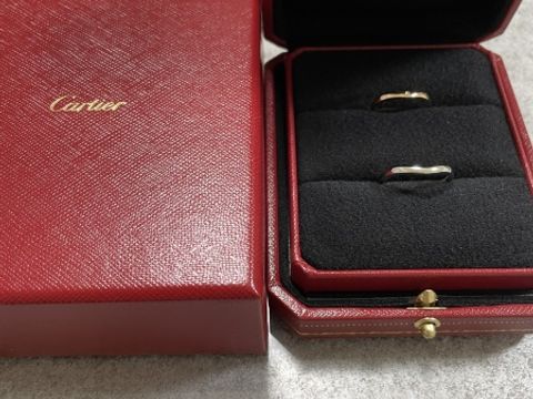 【カルティエ(Cartier)の口コミ】 事前にホームページを見て気に入ったデザインをつけてみたところ、思った…