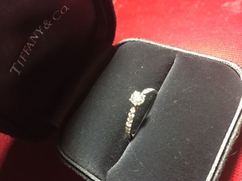 【ティファニー(Tiffany & Co.)の口コミ】 ブランドはティファニーと決めていました。ティファニーの中でもいろいろ…