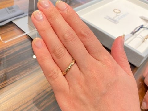 【Makana(マカナ)の口コミ】 他の方とあまり被らないデザインでハワイアンな雰囲気がありおしゃれだと…