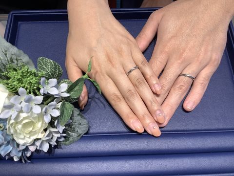 【銀座ダイヤモンドシライシの口コミ】 銀座ダイヤモンドシライシさんは、それぞれのリングに名前があって、親し…