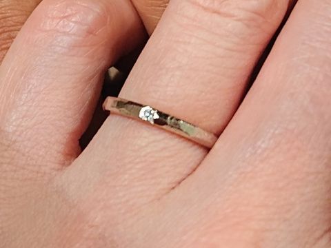 【atelier ROE(アトリエロエ)の口コミ】 ブランドなどにこだわりがなかったのと、結婚指輪は手作りしたいという希…