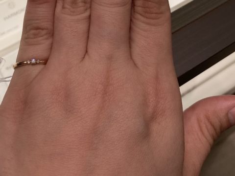 【俄(にわか)の口コミ】 HPで見て気になって試着してみました。
購入するならプラチナを考えてたの…