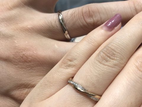 【WEDYの口コミ】 WEDYさんの指輪はブラックダイヤが入っていたのが気に入ったポイントです…