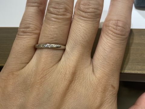 【ラザール ダイヤモンド(LAZARE DIAMOND)の口コミ】 ベルヴェデーレという名前の指輪でラザールダイヤモンドでも人気の指輪で…