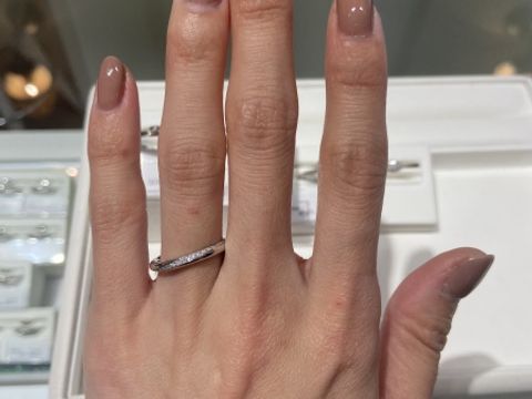 【festaria bijou SOPHIA(フェスタリア ビジュソフィア)の口コミ】 ダイヤモンドがたくさん散りばめられたゴージャスな雰囲気が好みで、どの…