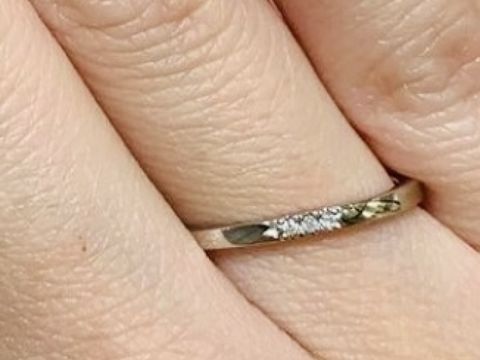 【Joie de treat.(ジョア・ドゥ・トリート)の口コミ】 指輪のつけ心地もよく、デザインも洗練されていてとても可愛かった。指輪…