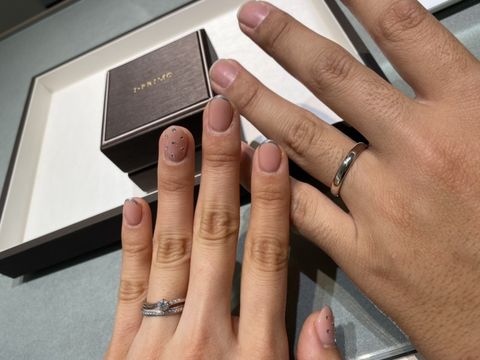 【アイプリモ(I-PRIMO)の口コミ】 婚約指輪と同じブランドで、無料のクリーニングをお願いする際など、気軽…