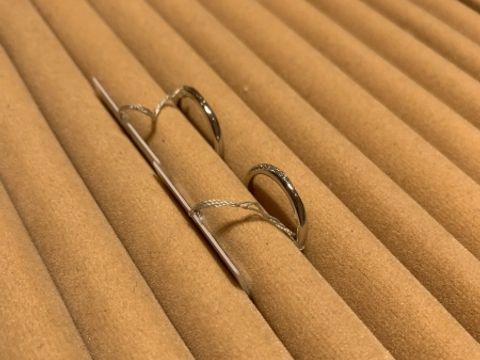 【TRECENTI(トレセンテ)の口コミ】 アンケートに答えて色々なデザインの指輪を出してくれたので、沢山試着出…