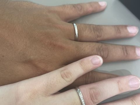 【4℃ BRIDAL(ヨンドシーブライダル)の口コミ】 とにかくデザインが可愛いです！似たようなものでも微妙に違ったり、プラ…