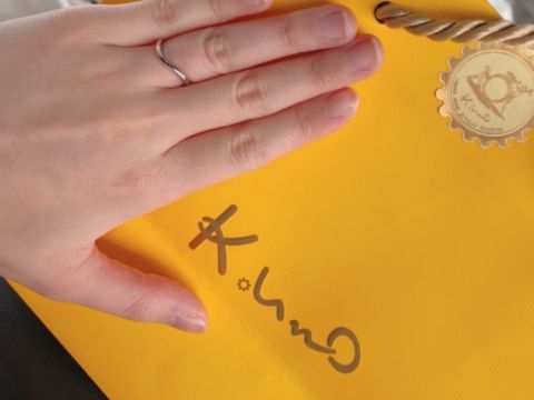 【ケイウノ ブライダル(K.UNO BRIDAL)の口コミ】 それぞれの指の形に合って、かつペア感の出るものを作っていただきました…