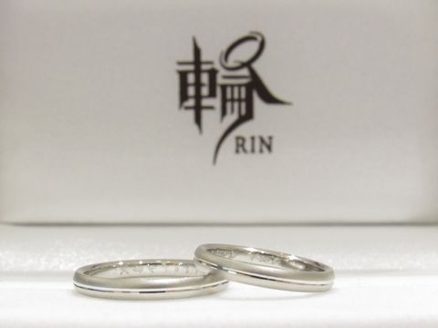 【輪-RIN-の口コミ】 シンプルなデザインのものを探していて、最初に見せて頂いたこちらのデザ…