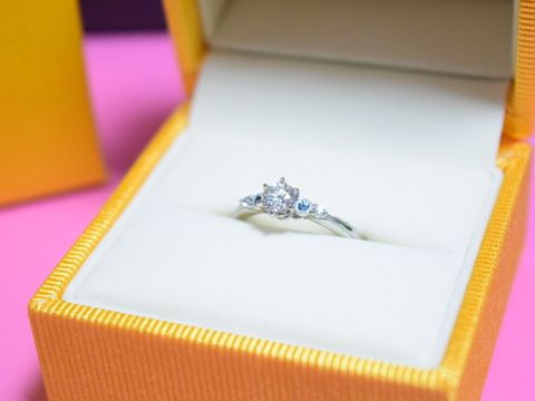 【ケイウノ ブライダル(K.UNO BRIDAL)の口コミ】 母から譲り受けた婚約指輪を使って自分の婚約指輪を作りたいと考えていた…