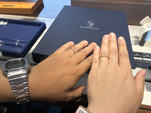 【銀座ダイヤモンドシライシの口コミ】 シンプルなデザインが多いですが、希少なダイヤモンドを使うことでよりエ…