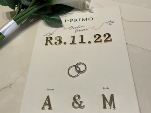 【アイプリモ(I-PRIMO)の口コミ】 結婚指輪をどこで買うか迷っていてネットで見ていたアイプリモに行ってみ…