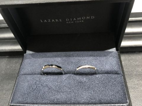 【ラザール ダイヤモンド(LAZARE DIAMOND)の口コミ】 ダイヤ入りの指輪を探していました。色々見に行きましたが、こちらのダイ…