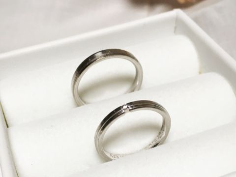 【FISCHER(フィッシャー)の口コミ】 主人は太めのデザインを希望しており、私も華奢なタイプは似合わないだろ…