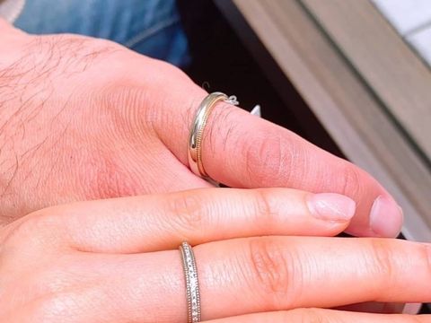 【アイプリモ(I-PRIMO)の口コミ】 シンプルなデザインがとても気に入りました。
一店舗目だったので、結婚指…