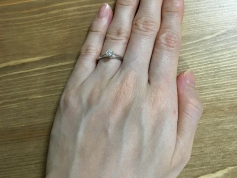 【ティファニー(Tiffany & Co.)の口コミ】 相手からサプライズで頂いたので、自分では選んでないですが&hellip;シン…