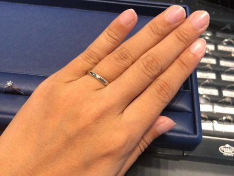 【銀座ダイヤモンドシライシの口コミ】 既製品ではありますが、デザインが豊富で自分が希望するデザインを伝える…