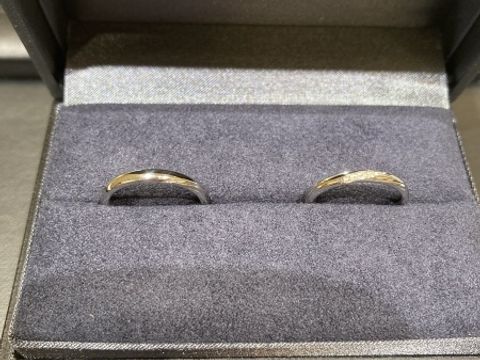 【ラザール ダイヤモンド(LAZARE DIAMOND)の口コミ】 試着前はダイヤが多くあるものがかわいいと思っていましたが、いざ試着し…