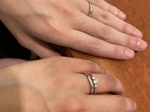 【TRECENTI(トレセンテ)の口コミ】 たくさんの種類の指輪を見せていただきましたが、とても種類が多く、お気…