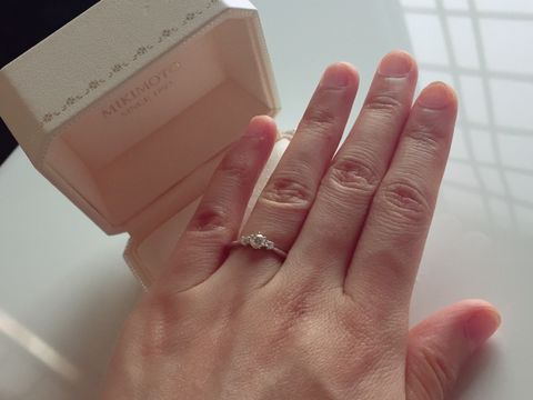 【MIKIMOTO(ミキモト)の口コミ】 いろんなブランドのいろんなデザインを見て回りました。気に入ったデザイ…