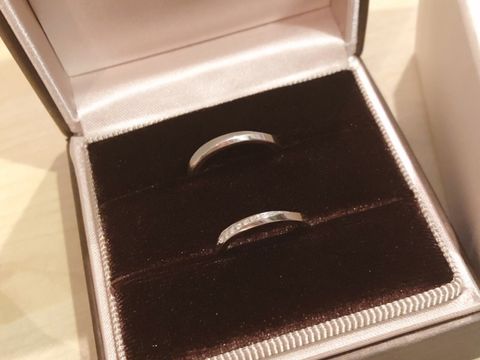 【アイプリモ(I-PRIMO)の口コミ】 婚約指輪のデザインと着け心地を気に入り結婚指輪も同じブランドにしたく…