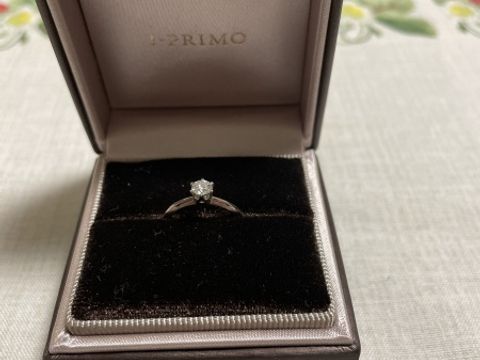 【アイプリモ(I-PRIMO)の口コミ】 プロポーズするのに期限が短く焦っていたのですが、既製品を購入してプロ…