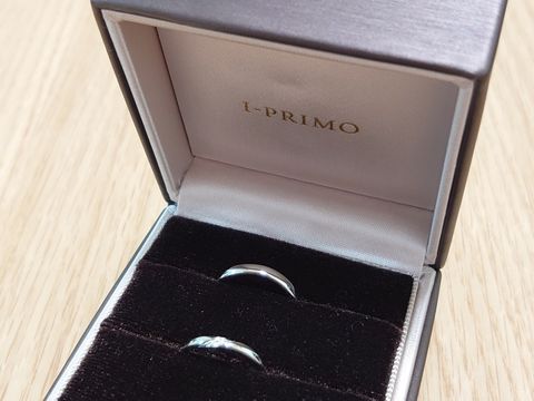 【アイプリモ(I-PRIMO)の口コミ】 細身でウェーブのデザインになっており、普段指輪をほとんどつけないので…