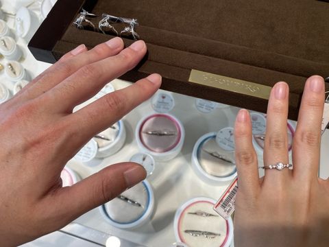 【BIJOUPIKO(ビジュピコ)の口コミ】 ポルクーダというブランドのメレタイプで、しっかりプラチナ950で作ってく…