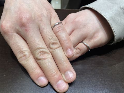 【TRECENTI(トレセンテ)の口コミ】 ストレートタイプを選択。ストレートタイプはシンプル過ぎて選択に無かっ…