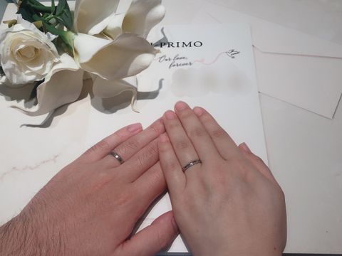 【アイプリモ(I-PRIMO)の口コミ】 指が長く綺麗に見えるV字で探していましたが、指の形がストレートが似合う…