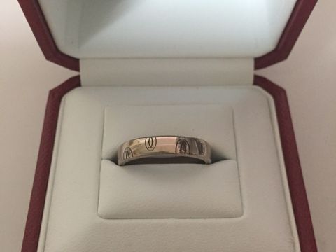 【カルティエ(Cartier)の口コミ】 指輪の説明に書かせてもらっているとおり、絵柄というか、デザインが素敵…