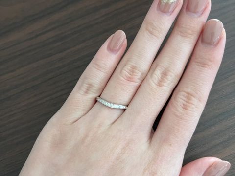 【ラザール ダイヤモンド(LAZARE DIAMOND)の口コミ】 当初はホームページで見ていたアプローズが目当てで訪問しましたが太さが…