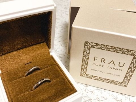 【FRAU KOBE JAPAN(フラウ コウベ ジャパン)の口コミ】 ずっと結婚指輪はここで買いたいと思っててお店はこちら一択でした。
たく…