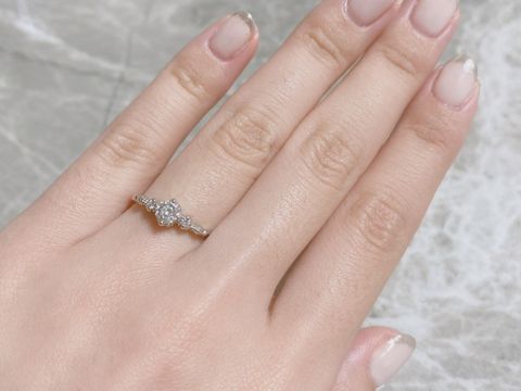 【ケイウノ ブライダル(K.UNO BRIDAL)の口コミ】 リトルマーメイドのアリエルが好きなのでこのデザインに一目惚れしました…