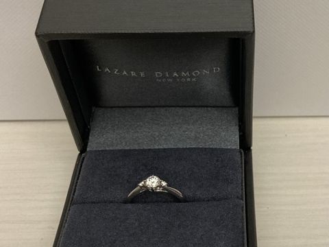 【ラザール ダイヤモンド(LAZARE DIAMOND)の口コミ】 元々婚約指輪はない予定でしたが、ふらりと見に行った別ブランドでやっぱ…