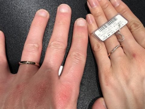 【TASAKI(タサキ)の口コミ】 TASAKIのサクラゴールドがとても綺麗な指輪でした。また、サクラゴールド…