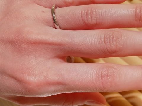 【TRECENTI(トレセンテ)の口コミ】 婚約指輪を買わせていただいたので、つけ心地はわかってはいましたが、や…