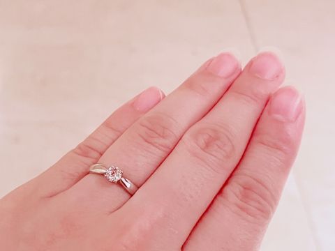 【ティファニー(Tiffany & Co.)の口コミ】 大前提として結婚指輪と重ねて着用ができるものが欲しくていろいろ探して…
