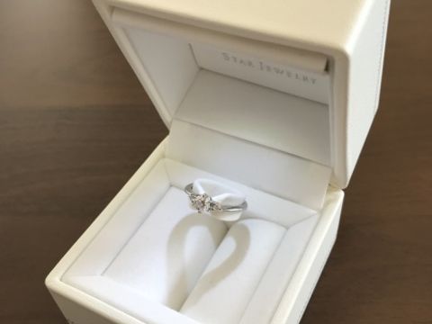 【STAR JEWELRY(スタージュエリー)の口コミ】 妻の通学路の近くにこのブランドの店舗があり、とても思い入れがあったこ…