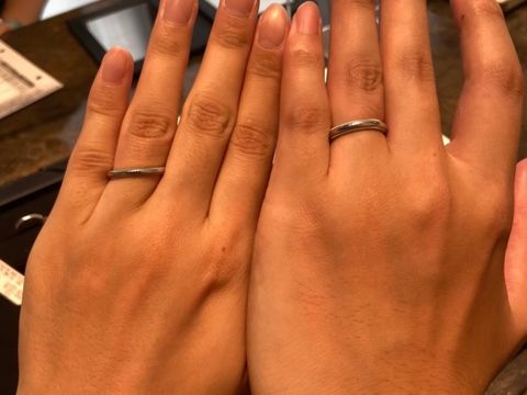 【ティファニー(Tiffany & Co.)の口コミ】 ミル打ちが綺麗で、この指輪を見ると、ティファニーだとわかるという店員…