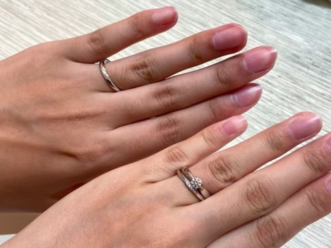 【TRECENTI(トレセンテ)の口コミ】 フルでダイヤがついていると派手すぎますが、トレセンテはいろいろな種類…